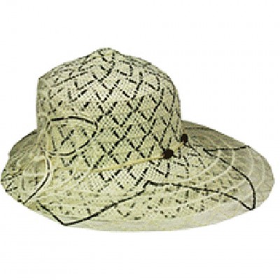 Silver Fever ®  Summer Fancy Sun Hat Fits All Black & Beige 714983289061 eb-11561908